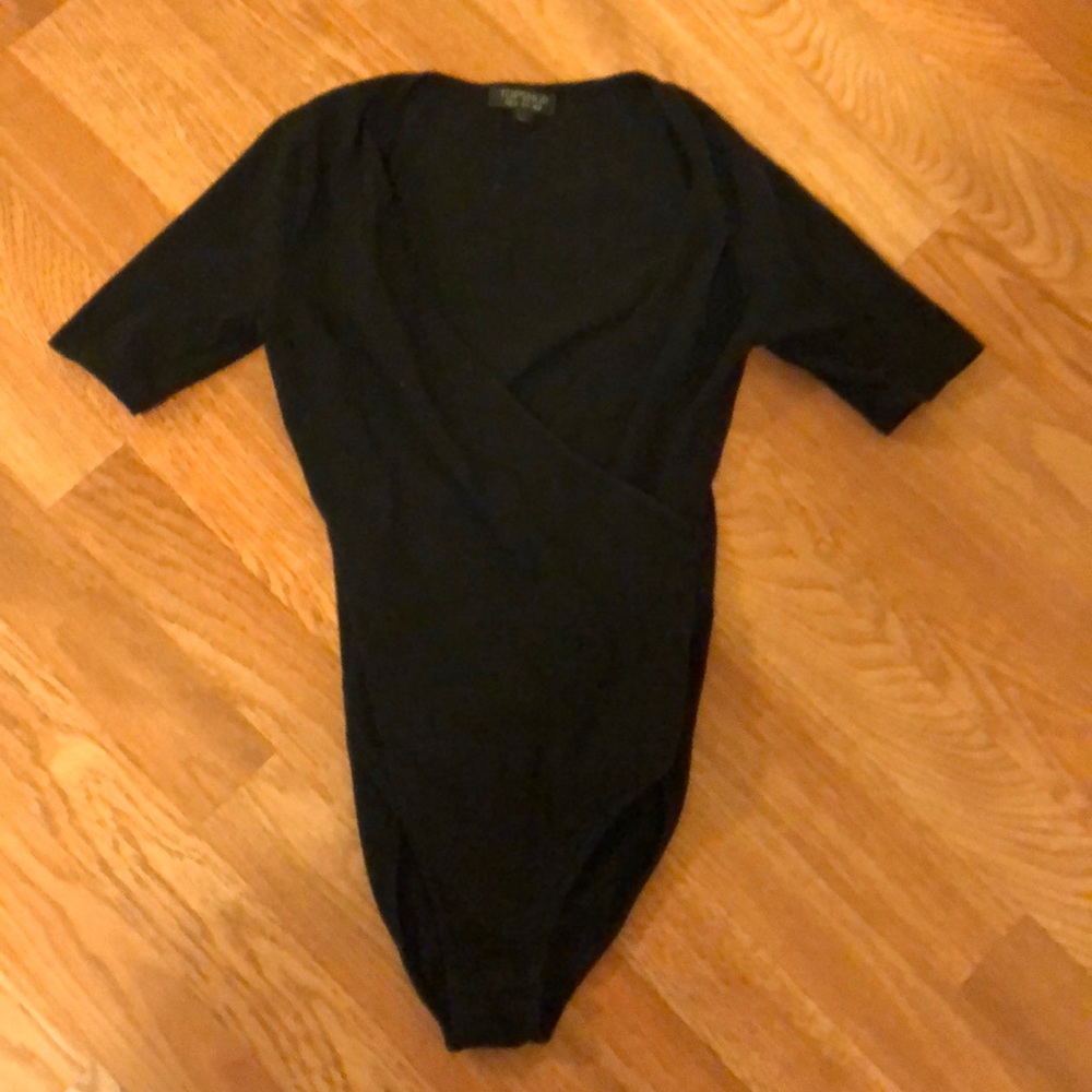 Wrap bodysuit from topshop
